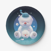 Assiettes En Carton Rêve de Bichon Ice Shaver (Devant)