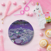 Assiettes En Carton Rêve du Lac Violet (Fête)