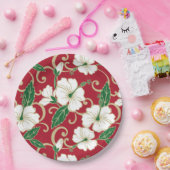 ASSIETTES EN CARTON RÊVE POLYNÉSIEN (NOËL) (Fête)