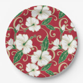 ASSIETTES EN CARTON RÊVE POLYNÉSIEN (NOËL) (Devant)