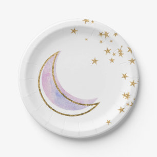 Assiettes En Carton Révélation de genre sur les placettes de la peti