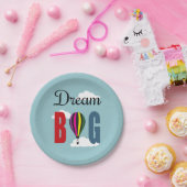 Assiettes En Carton Rêver grand (Fête)