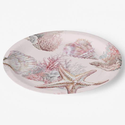 Assiettes En Carton Rêves sous la mer Papier Napkin (Angle)