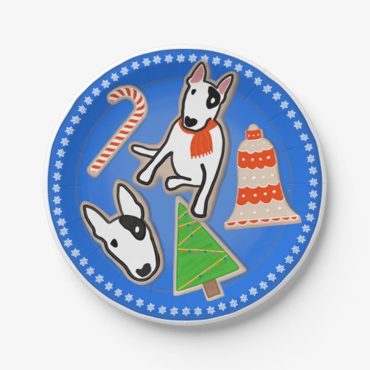 Assiettes En Carton Rex The TV Terrier Christmas Godies plaque papier (Devant)