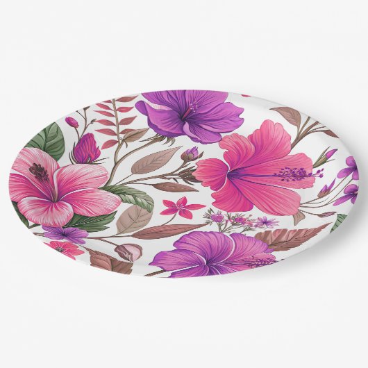 Assiettes En Carton Rideau de douche (Angle)