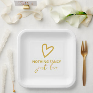 Assiettes En Carton Rien De Fancy Just Love Retro les années 70 Mariag