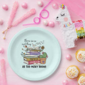 Assiettes En Carton Rien De Trop De Livres (Fête)