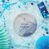 Assiettes En Carton Rivières de l'eau vive Baptême chrétien orthodoxe (Fête)