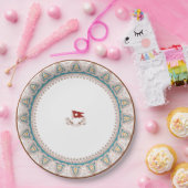 Assiettes En Carton RMS Titanic First Class China Pattern Plate (Fête)