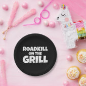 Assiettes En Carton Roadkill on the Grill - BBQ Party Funny (Fête)
