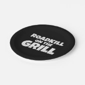 Assiettes En Carton Roadkill on the Grill - BBQ Party Funny (Angle)