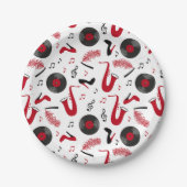 Assiettes En Carton Roaring 1920s Art Deco Paper Plate (Devant)