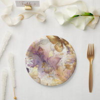 Robe papillon violette et or Fantaisie Sweet 16