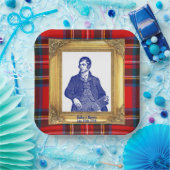 Assiettes En Carton Robert Burns Royal Stewart Plaid 25 janvier (Fête)