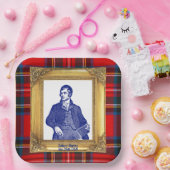 Assiettes En Carton Robert Burns Royal Stewart Plaid 25 janvier (Fête)