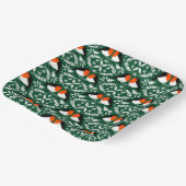 Assiettes En Carton Robin américain (Angulaire)