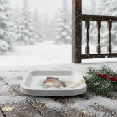 Assiettes En Carton Robin Winter Delight, sur mesure