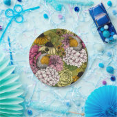 Assiettes En Carton Robins dans le jardin 2 (Fête)