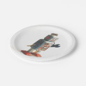 Assiettes En Carton Robot de jouet rétro (Angle)