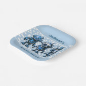 Assiettes En Carton Robot Thème 5ème anniversaire Plaques de fête (Angulaire)