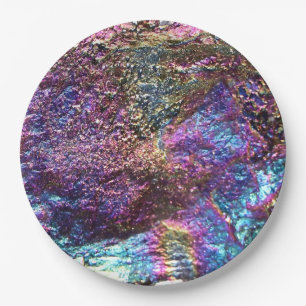 Assiettes En Carton Roches d'arc-en-ciel de Falln