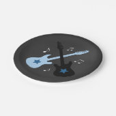 Assiettes En Carton Rock a Bye Rock star Baby shower Plaque de papier (Angle)