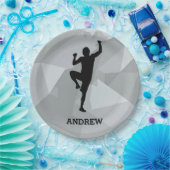 Assiettes En Carton Rock Climat Design (Fête)