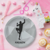 Assiettes En Carton Rock Climat Design (Fête)