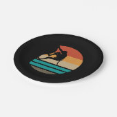 Assiettes En Carton Rock Escalade Climber Retro (Angle)