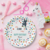 Assiettes En Carton Rock Escalade mignonne Anniversaire de enfant Part (Fête)