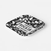 Assiettes En Carton Rock & Roll Guitar Birthday Party (Angulaire)