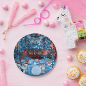 Assiettes En Carton ROCK STAR Anniversaire Dance musicale (Fête)