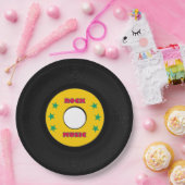 Assiettes En Carton Rock Star Boys Band Anniversaire (Fête)