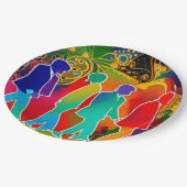 Assiettes En Carton Rock Stars (Angle)