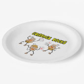 Assiettes En Carton Rocks de Cribbage (Angle)