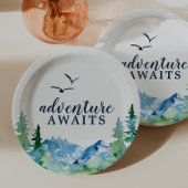Assiettes En Carton Rocky Mountain Adventure Attend le Baby shower
