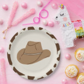Assiettes En Carton Rodéo Sud Neutre Cowboy Plaque papier d'anniversai (Fête)