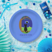 Assiettes En Carton Roi du Château (Fête)