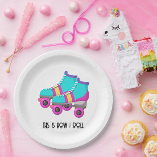 Assiettes En Carton Roller Skates