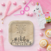 Assiettes En Carton Romains 15:5 Bible Verse Papier serviettes (Fête)