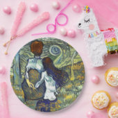 ASSIETTES EN CARTON ROMANCE (Fête)