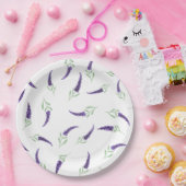 Assiettes En Carton Romantique Cute Provence Plaques en papier d'anniv (Fête)