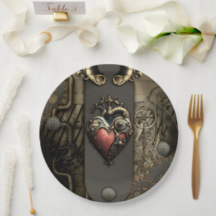 Assiettes En Carton Romantisme dans les roues et les tubes l'âme steam