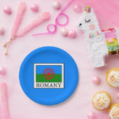 Assiettes En Carton Romany (Fête)