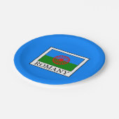 Assiettes En Carton Romany (Angle)