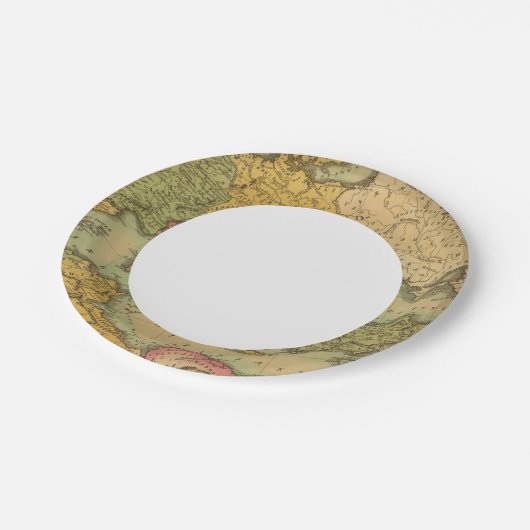 Assiettes En Carton Rome (Angle)