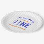 Assiettes En Carton Rookie Baseball 1er anniversaire (Angle)