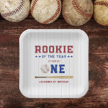 Assiettes En Carton Rookie de l'année 1er Anniversaire Baseball<br><div class="desc">Présentez nos Plaques Papier Thématiques de baseball "Rookie of the Year" - l'ajout parfait à votre célébration inspirée du sport. Que vous soyez l'hôte d'une fête d'anniversaire, d'une soirée sportive ou de la commémoration d'une réussite importante, ces assiettes sont un home run pour ajouter du flair et du plaisir à...</div>