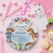 Assiettes En Carton Rootin' Tootin' Bonne heure Anniversaire (Fête)