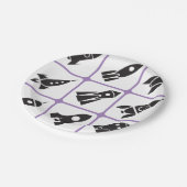 Assiettes En Carton Roquettes (Angle)